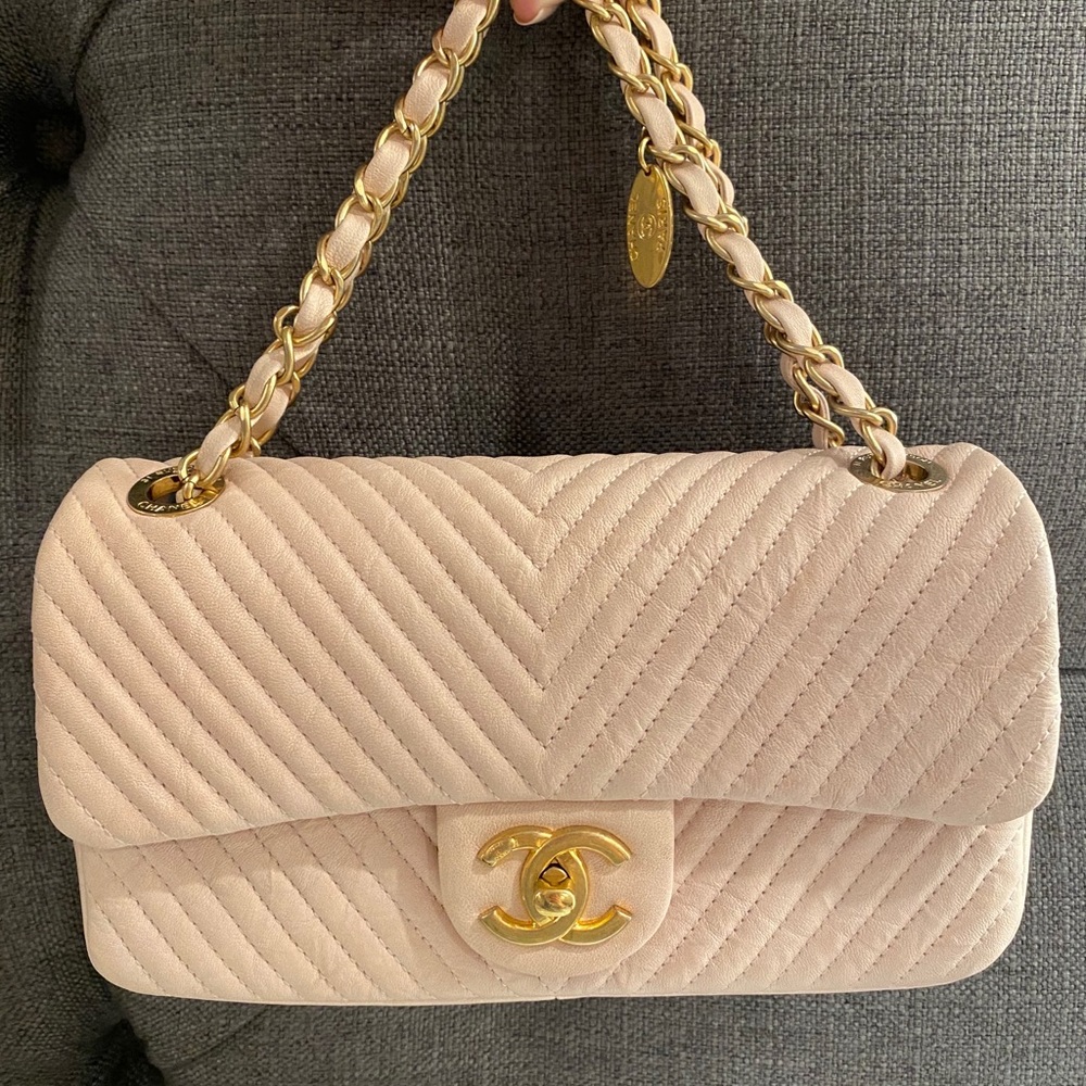 Chanel Pink Flap Bag